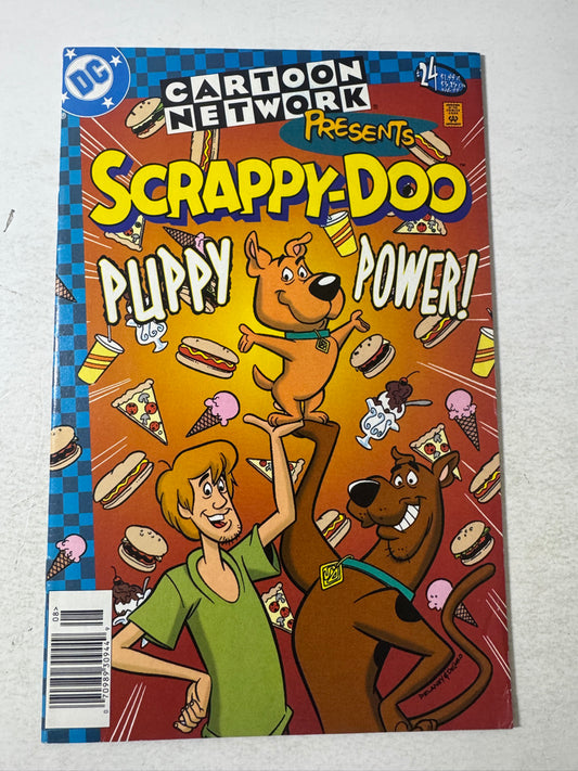 CARTOON NETWORK Presents Scrappy-Doo #24 VF- NEWSSTAND