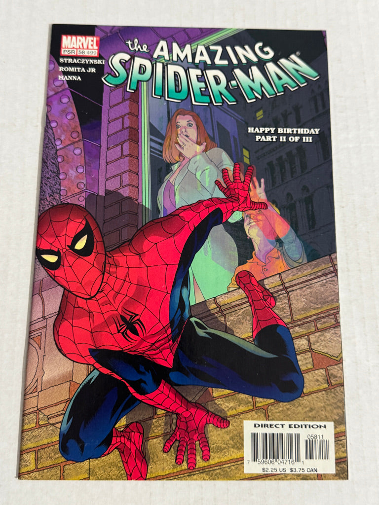 AMAZING SPIDER-MAN #58 Vol 2 NM Tony Harris Cover