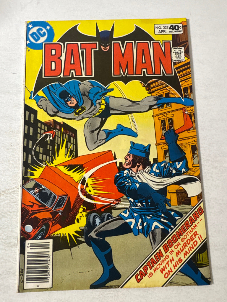 BATMAN #322 FN-