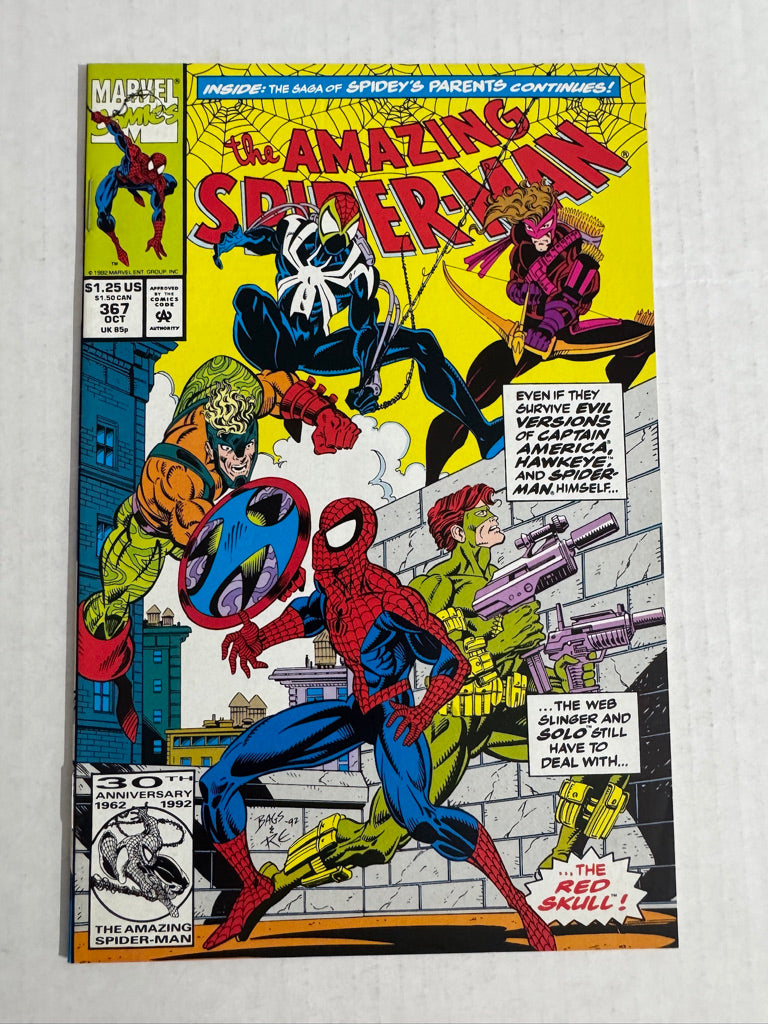 AMAZING SPIDER-MAN #367 NM-