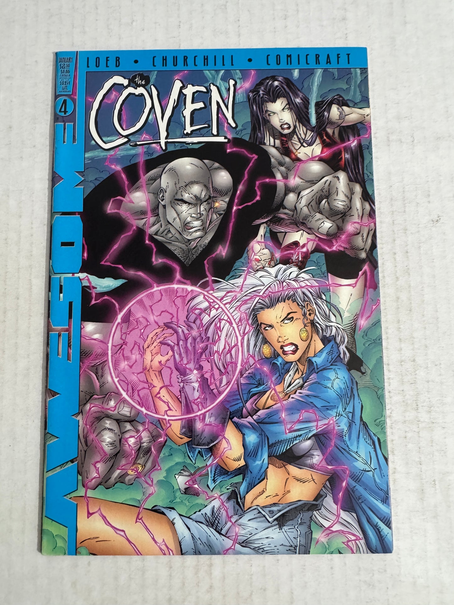 RE-GEX SPECIAL PREVIEW  / COVEN #4 Flip Book NM- Rob Liefeld Cover