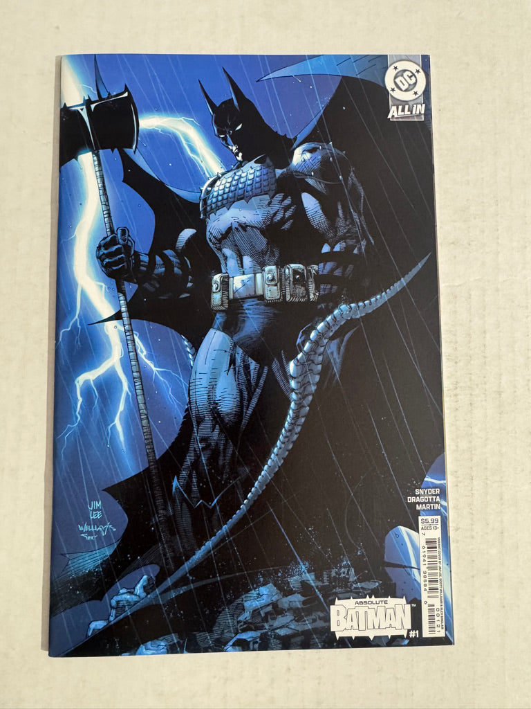ABSOLUTE BATMAN #1 NM Jim Lee Variant