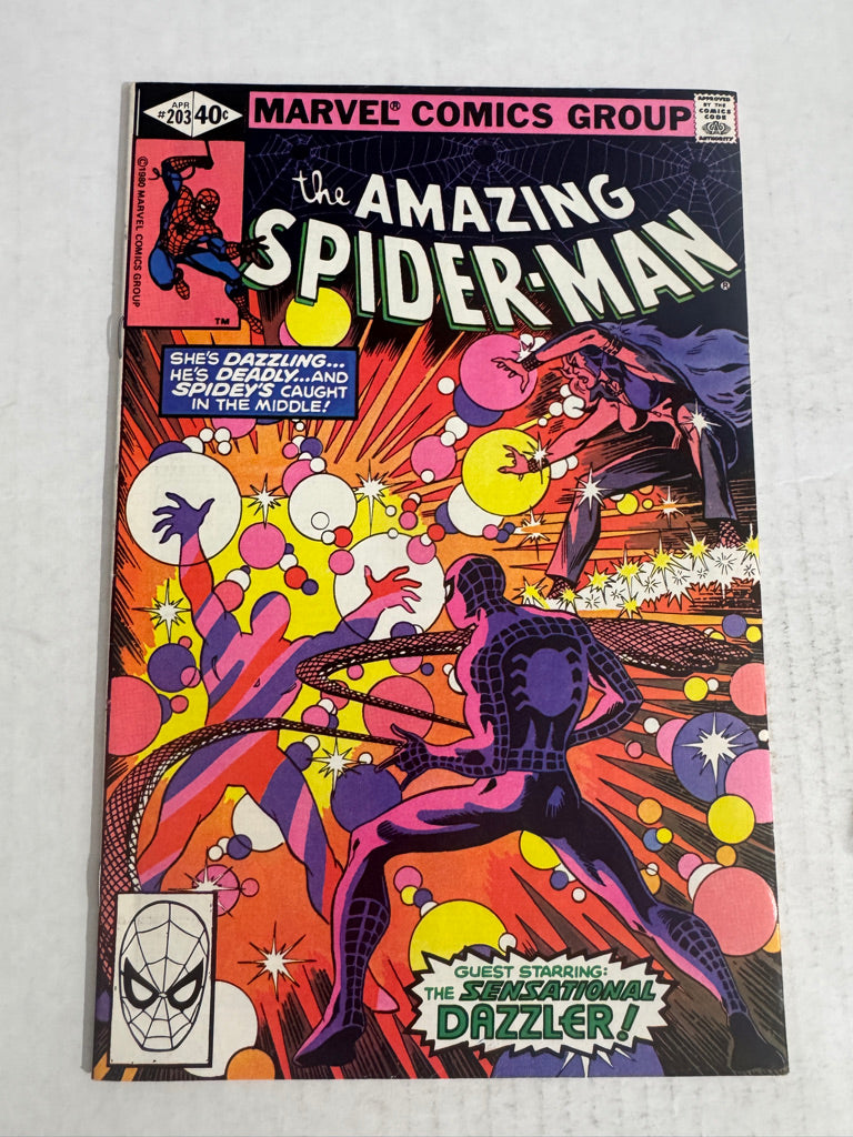 AMAZING SPIDER-MAN #203 VF/NM Frank Miller Cover