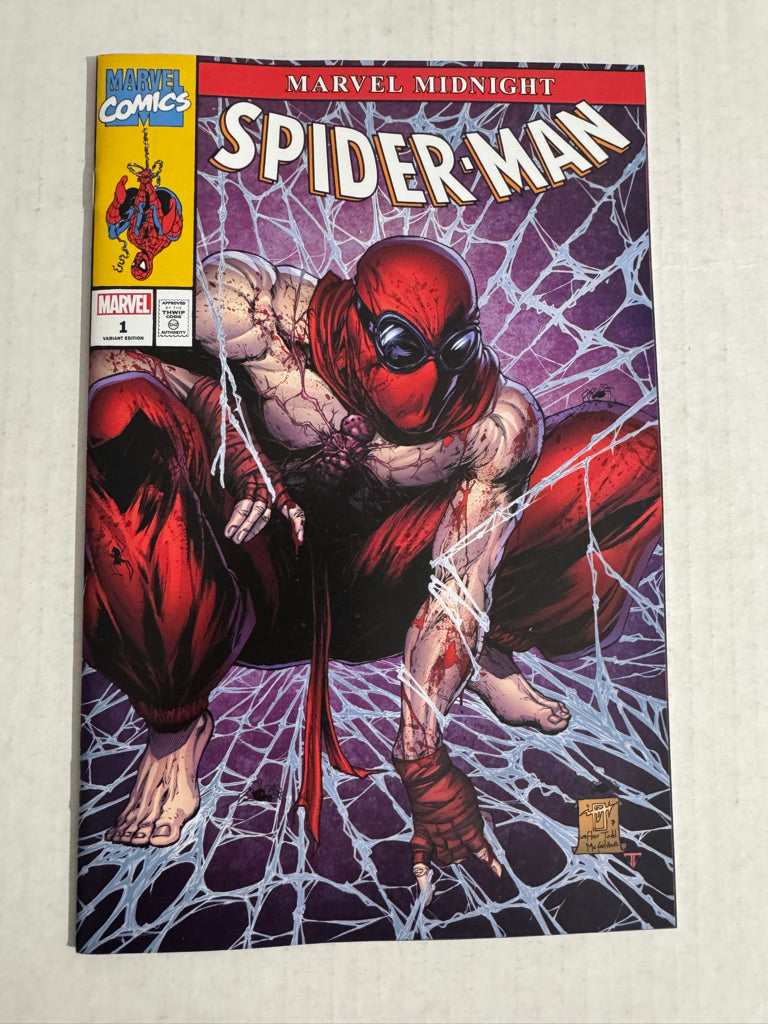 MIDNIGHT SPIDER-MAN #1 NM NYCC Jonathan Uribe Homage Variant