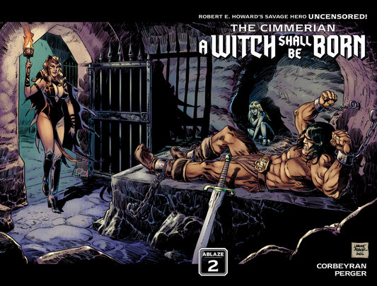 CIMMERIAN A WITCH SHALL BE BORN #2 (OF 3) CVR B LAURANT ASTIER WRAPAROUND VAR (MR)
