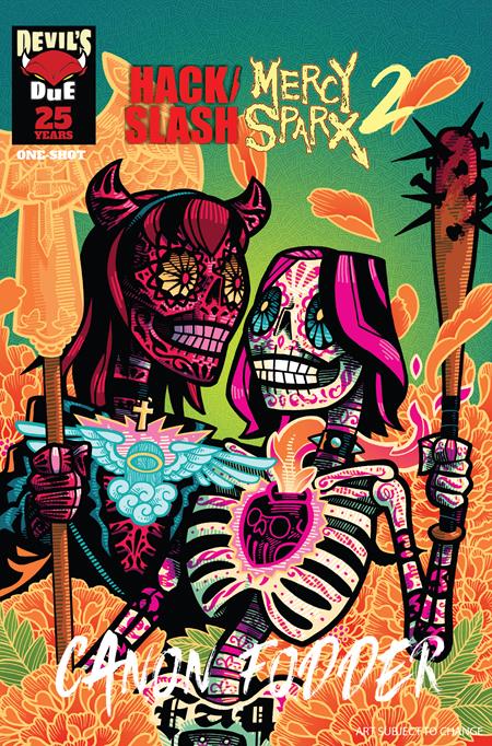 PRE-SALE: HACK SLASH MERCY SPARX CANON FODDER #1 (ONE SHOT) CVR B J GONZO VAR (MR)