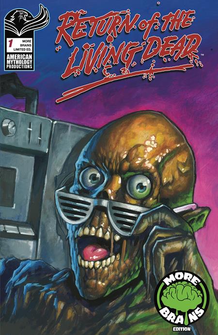 PRE-SALE: RETURN LIVING DEAD #1 PAUL MAITLAND MORE BRAINS LIMITED EDITION (MR)