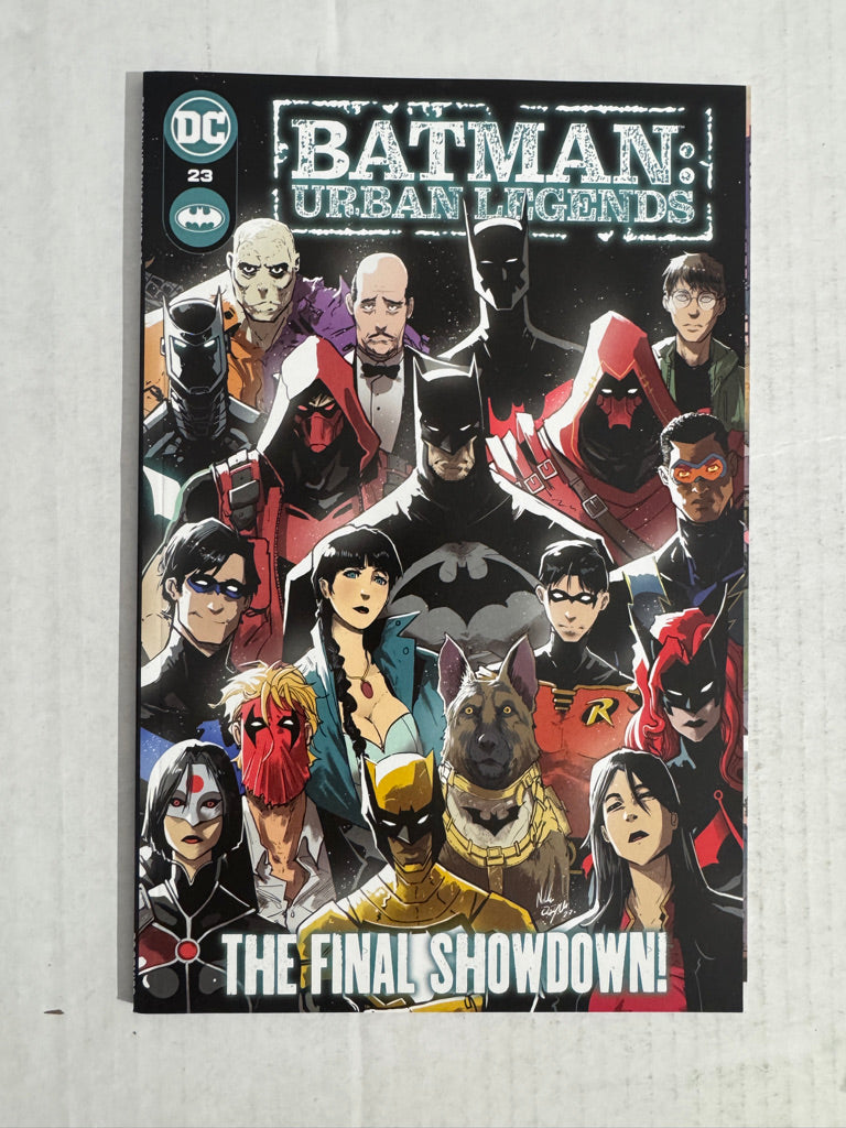 BATMAN URBAN LEGENDS #23 NM Hayden Sherman Cover