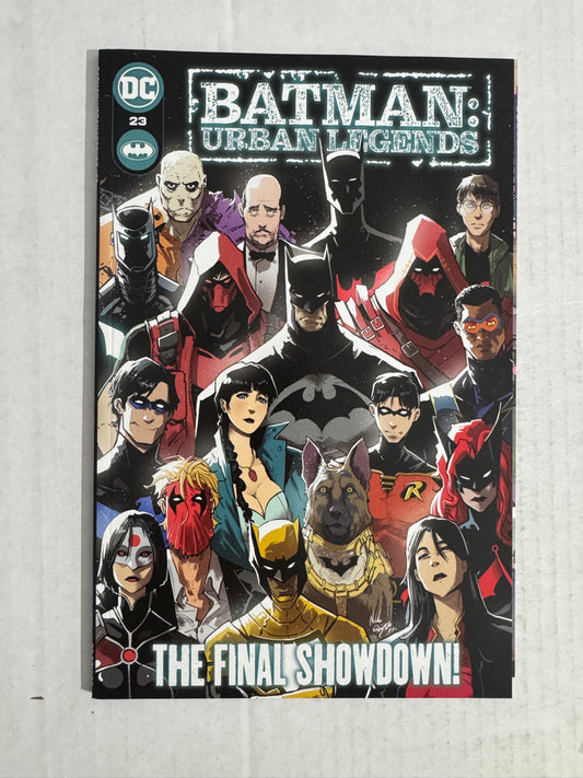 BATMAN URBAN LEGENDS #23 NM Hayden Sherman Cover