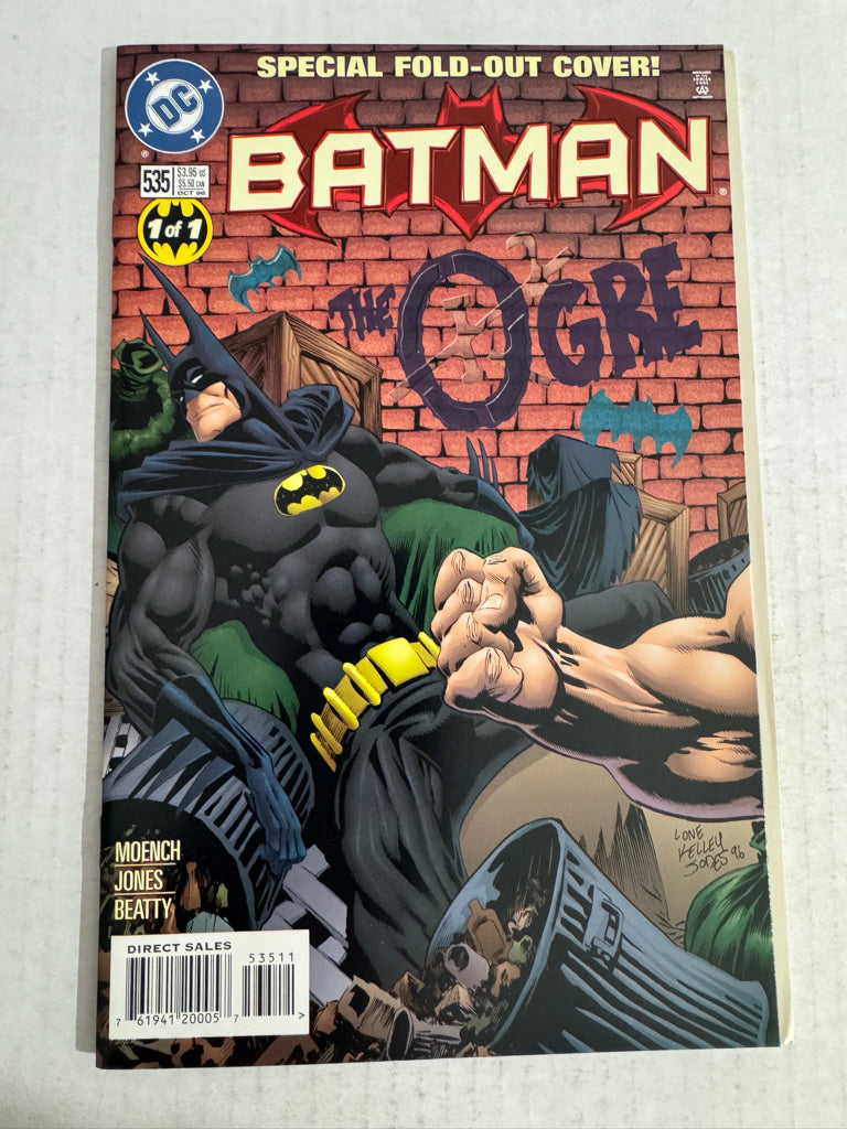 BATMAN #435 NM Kelley Jones Die-Cut Cover