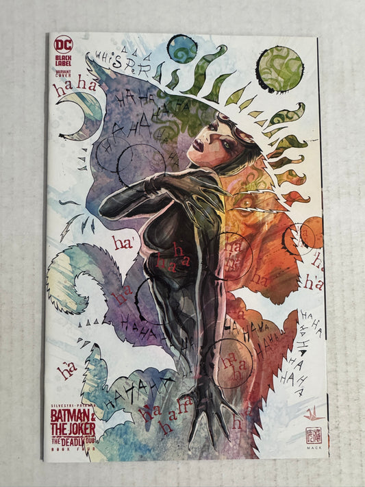 BATMAN & THE JOKER DEADLY DUO #4 NM David Mack Catwoman Variant