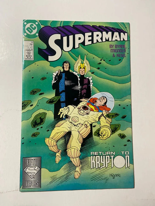 SUPERMAN #18 Vol 2 Mike Mignola Cover