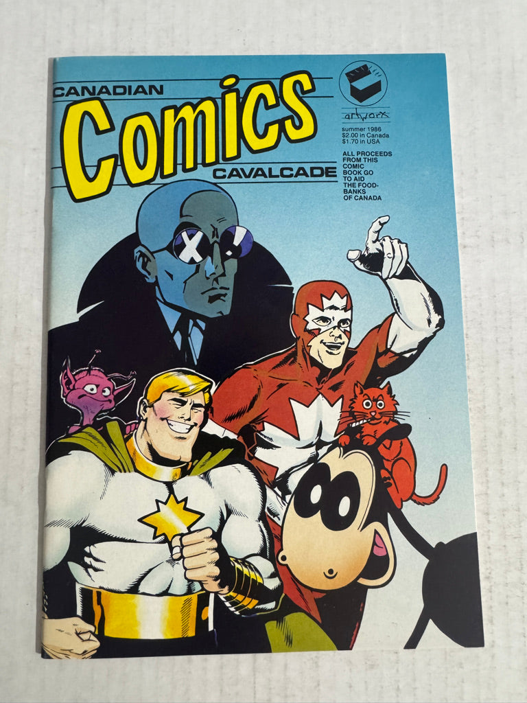 CANADIAN COMICS CAVALCADE NM SIGNED 5x