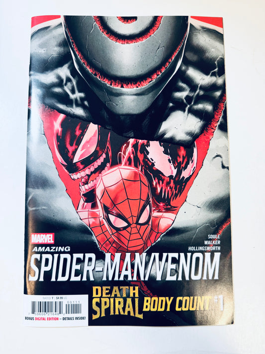 AMAZING SPIDER-MAN / VENOM: DEATH SPIRAL - BODY COUNT #1 NM