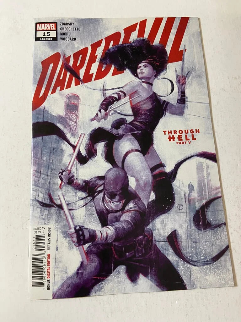 DAREDEVIL #15 Vol 6 NM Tedesco Cover