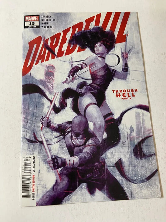 DAREDEVIL #15 Vol 6 NM Tedesco Cover
