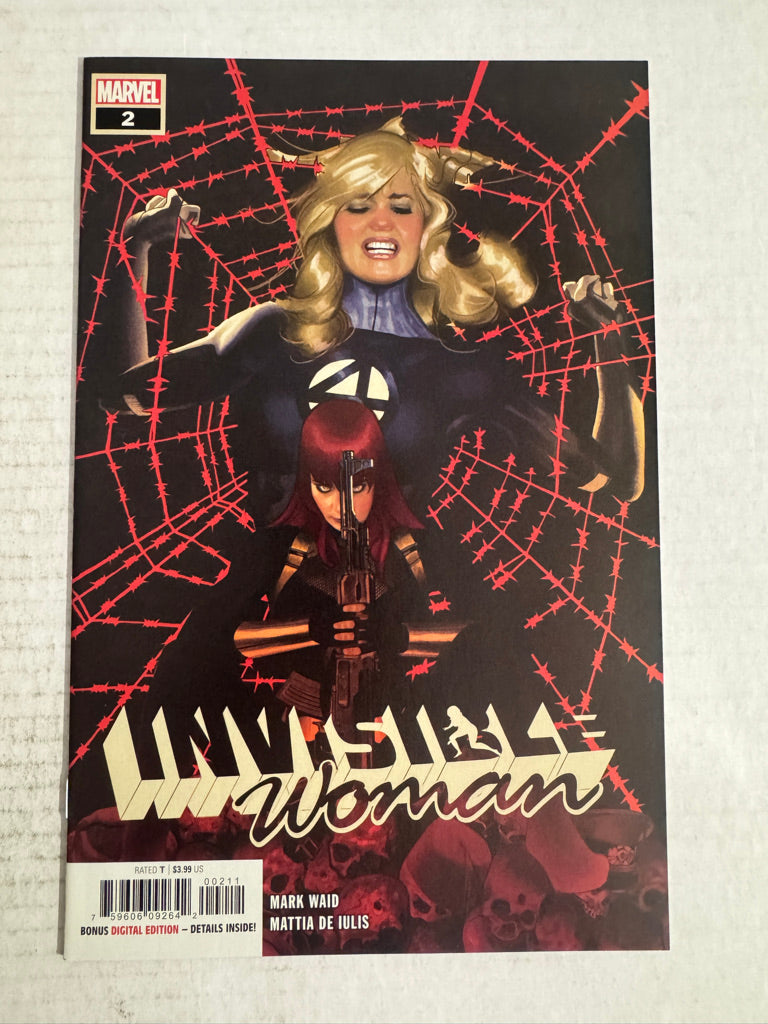 INVISIBLE WOMAN #2 NM Adam Hughes Cover
