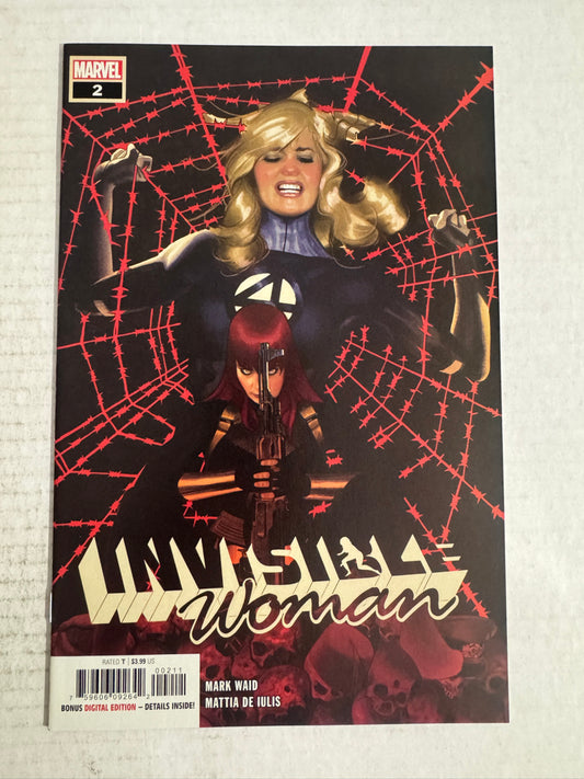 INVISIBLE WOMAN #2 NM Adam Hughes Cover