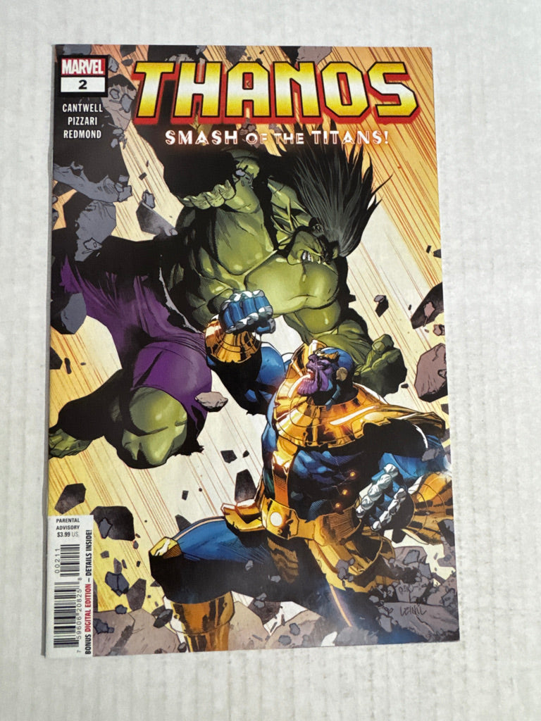 THANOS #2 Vol 4 NM Leinil Yu Cover