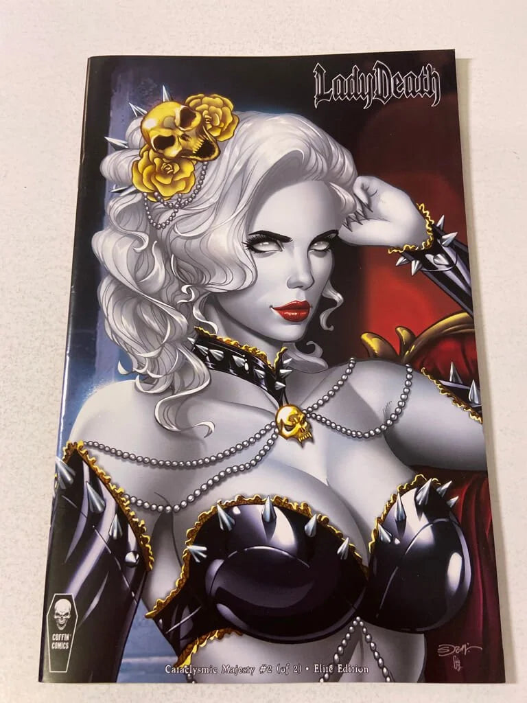 LADY DEATH Cataclysmic Majesty #2 NM 1:10 Elite Edition Variant