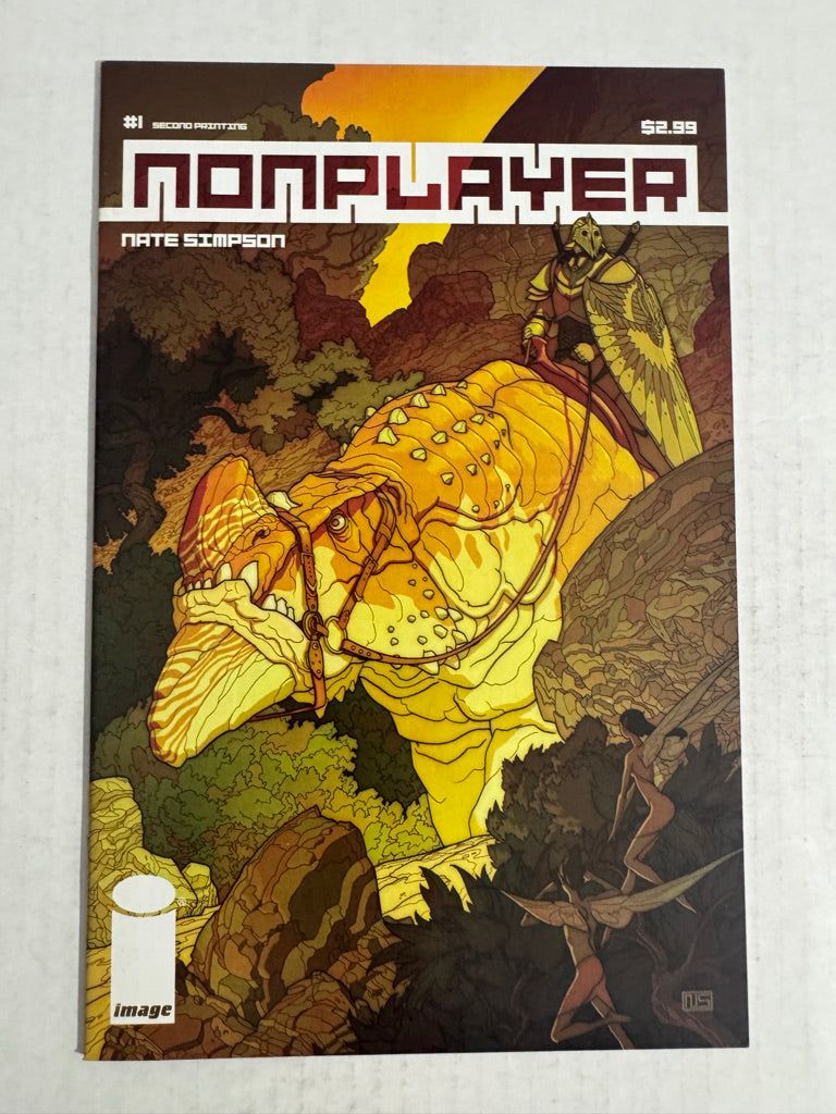 NONPLAYER #1 VF/NM 2nd Print Variant