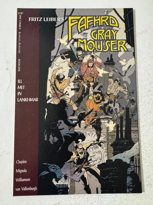 FAFHRED AND THE GRAY MOUSER #1 VF/NM Mike Mignola Cover