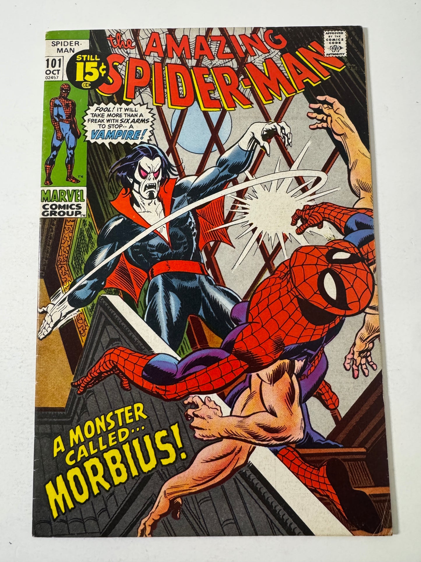 AMAZING SPIDER-MAN #101 FN+ 1ST APPEARNCE