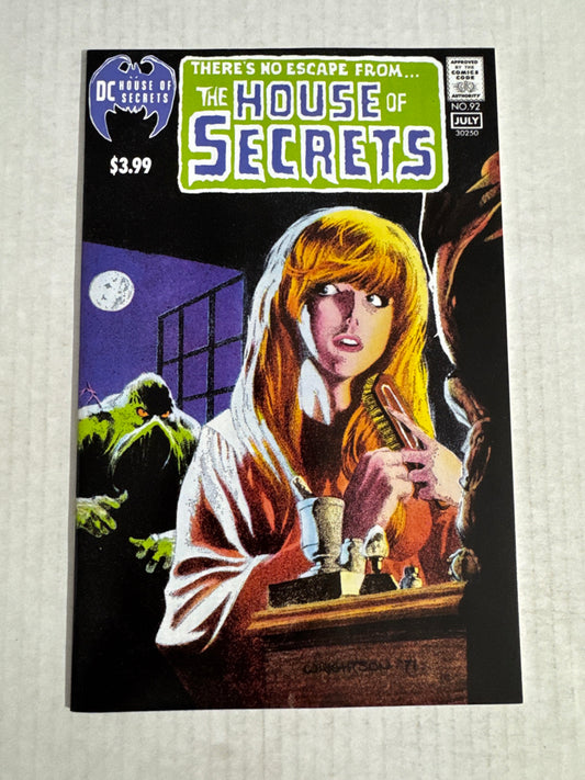HOUSE OF SECRETS #92 NM Bernie Wrightson Cover Facsimile