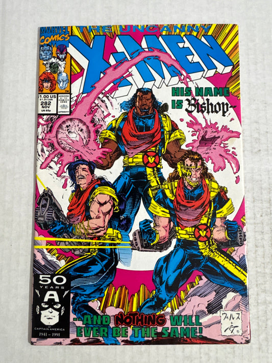 UNCANNY X-MEN #282 NM- 1ST APPEARANCE