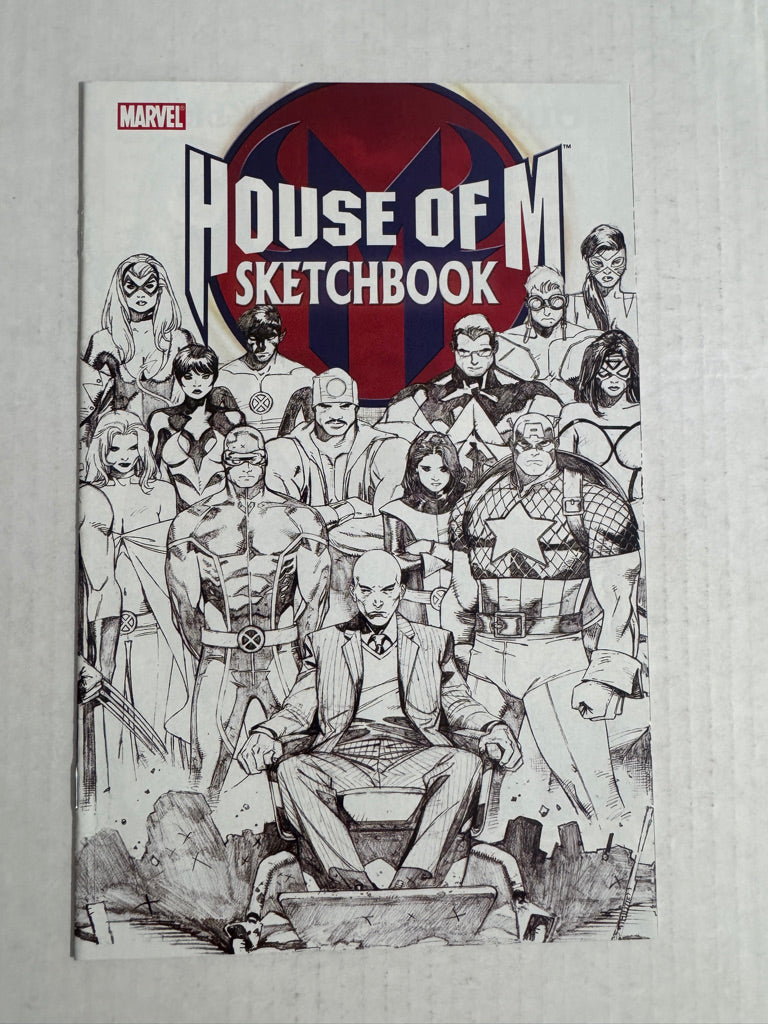HOUSE OF M SKETCHBOOK NM Olivier Coipel Cover