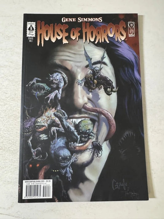 GENE SIMMONS HOUSE OF HORRORS #1 NM Todd McFarlane & Greg Capullo Cover