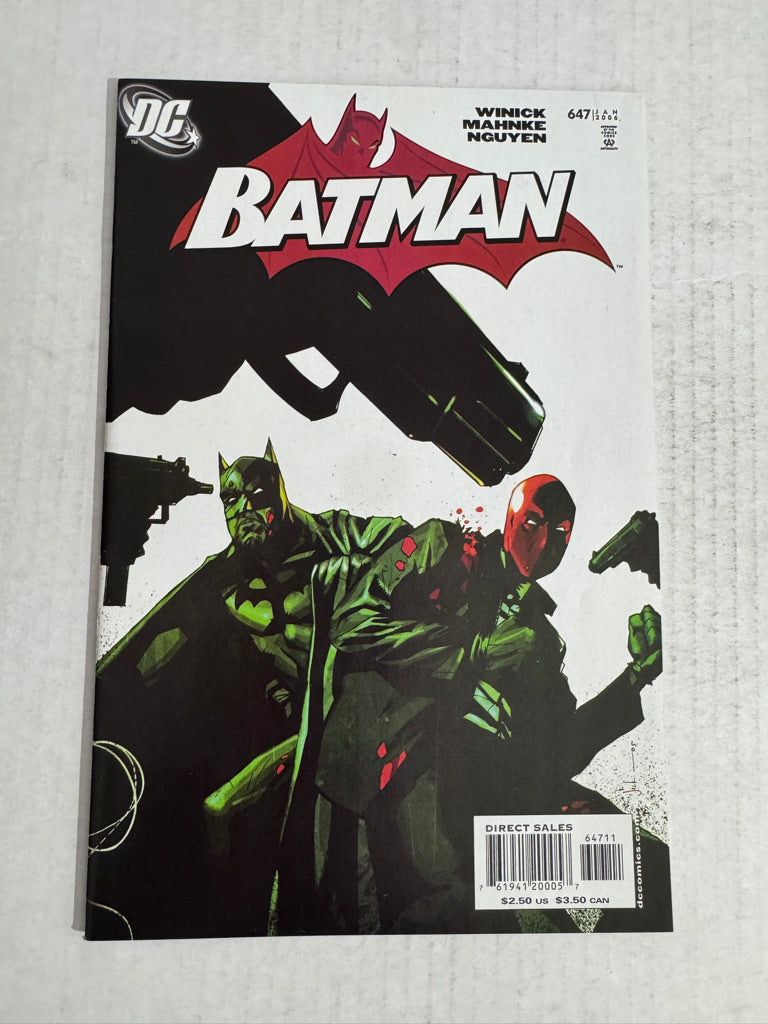 BATMAN #647 NM- Jock Cover W/ Card Insert