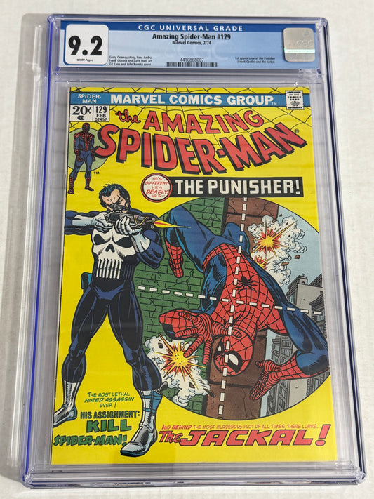 AMAZING SPIDER-MAN #129 CGC 9.2 1ST APPEARANCE
