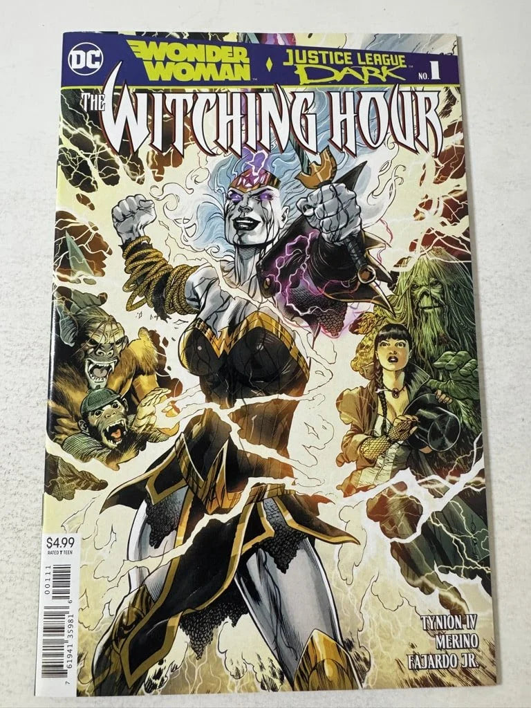 WONDER WOMAN JUSTICE LEAGUE DARK THE WITCHING HOUR #1 NM