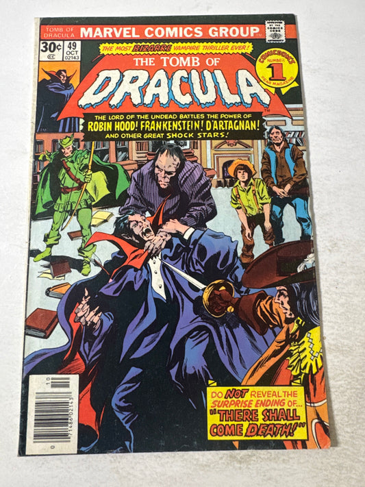 THE TOMB OF DRACULA #49 VG+