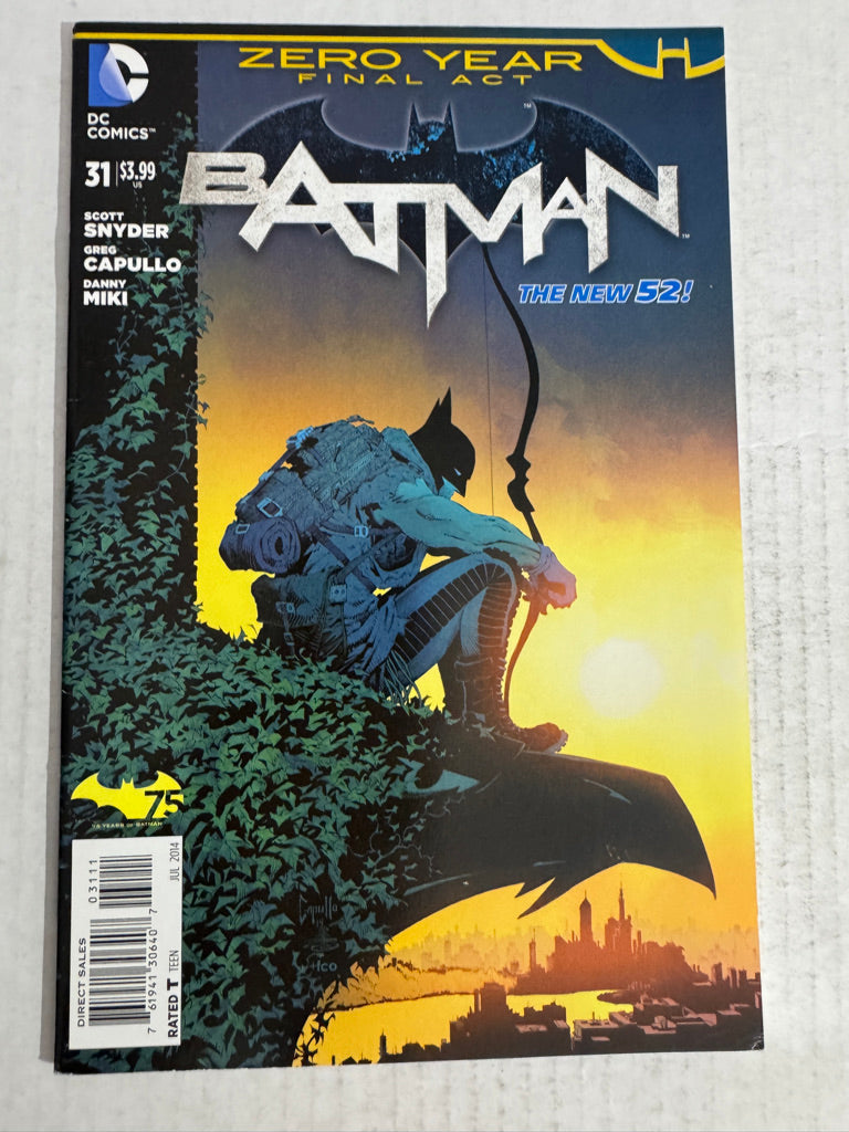 BATMAN #31 Vol 2 VF Greg Capullo Cover
