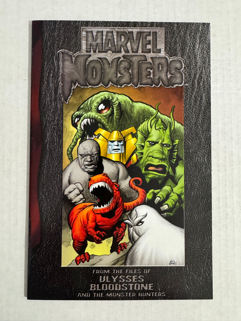 MARVEL MONSTERS From The Files of Ulysses Bloodstone and The Monster Hunters NM Eric Powell Cover