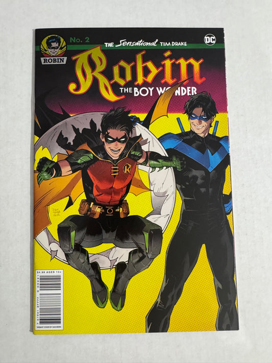 TIM DRAKE ROBIN #2 NM Dan Mora Variant