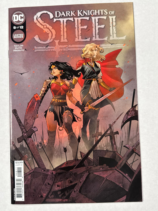DARK KNIGHTS OF STEEL #8 NM Dan Mora Cover