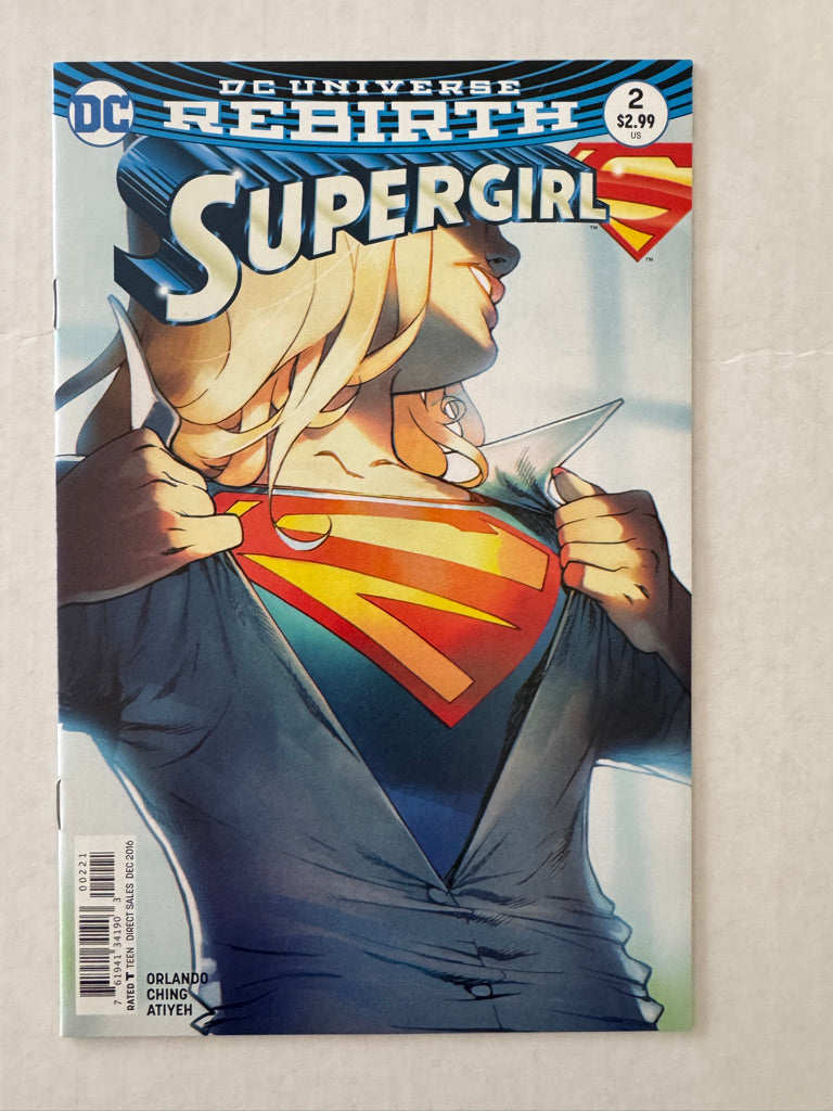 SUPERGIRL #2 Vol 7 NM Bengal Variant