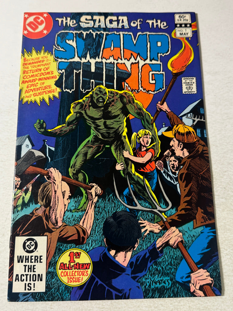 SAGA OF THE SWAMP THING #1 FN/VF