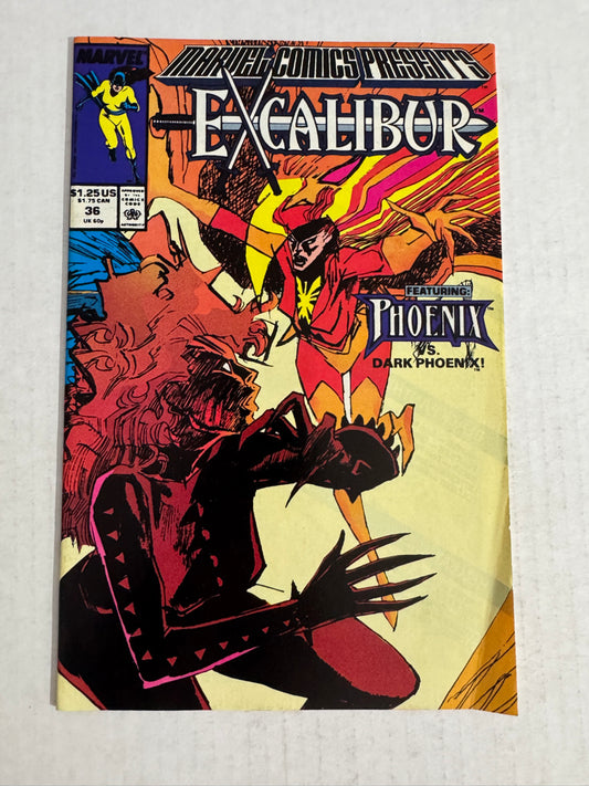 MARVEL COMICS PRESENTS #36 VF Bill Sienkiewicz Cover