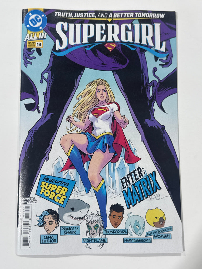 SUPERGIRl #18 Vol 8 NM