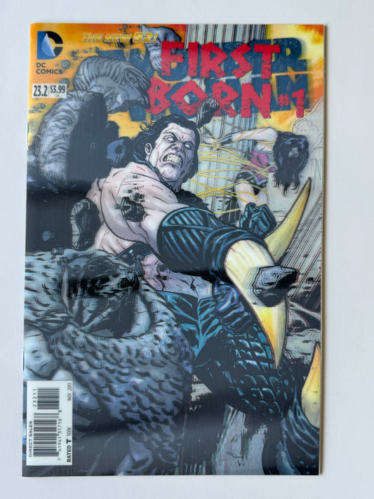 WONDER WOMAN #23.2 FIRST BORN #1 Vol 4 NM Lenticular Cover
