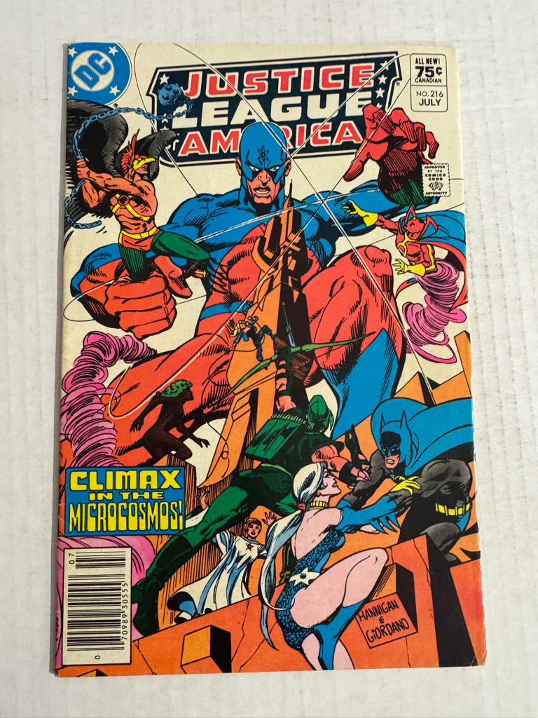 JUSTICE LEAGUE OF AMERICA #216 FN/VF CANADIAN PRICE VARIANT