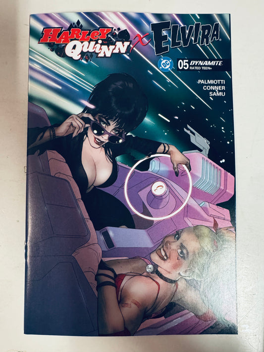 Harley Quinn X Elvira #5 NM Cover D Ben Caldwell Variant
