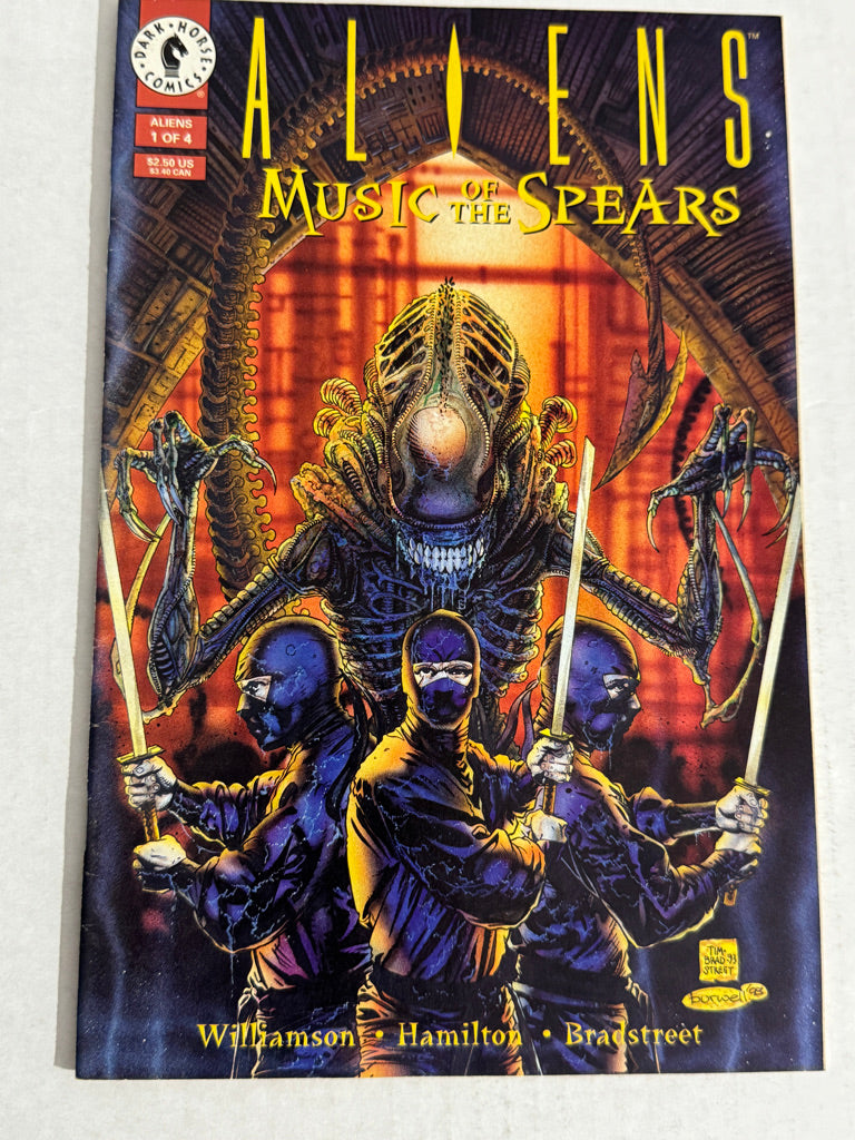 ALIENS Music of The Spears #1 VF+ Tim Bradstreet Cover