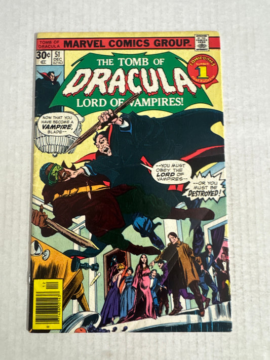 THE TOMB OF DRACULA #51 VG