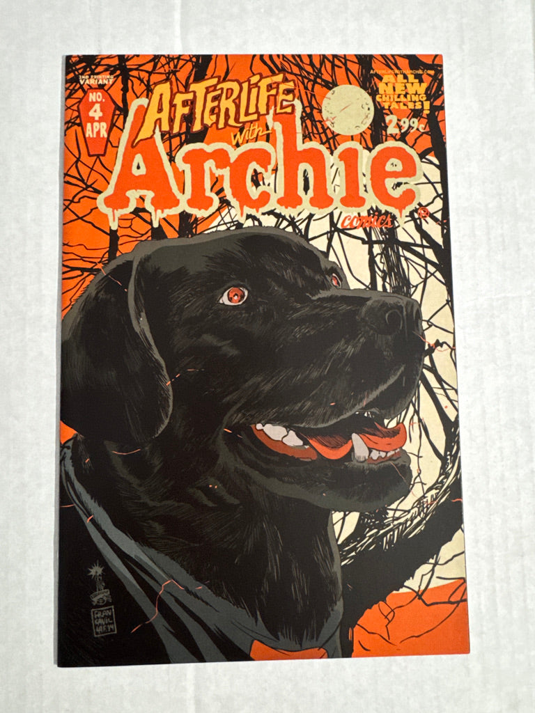 AFTERLIFE WITH ARCHIE #4 NM 2nd Print Francavilla Variant