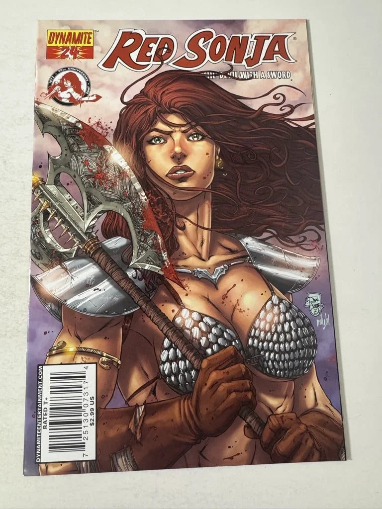 RED SONJA #24 NM Joe Prado B Variant (Dynamite)